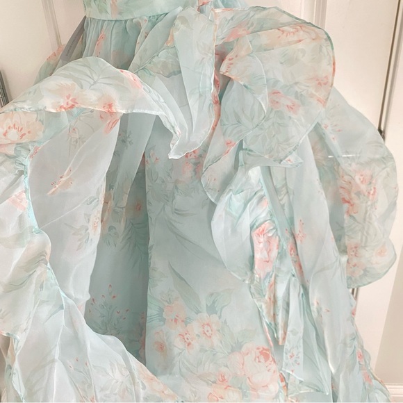 Selkie Mint Julep Bloom Gown Sz XS NWT - Picture 5 of 7